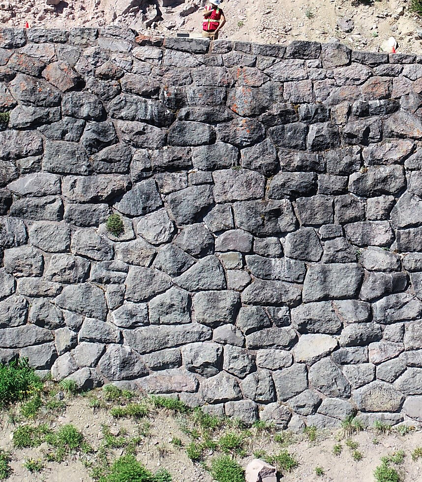 9,500 linear feet of historic rock walls in Crater Lake National Park, Oregon
